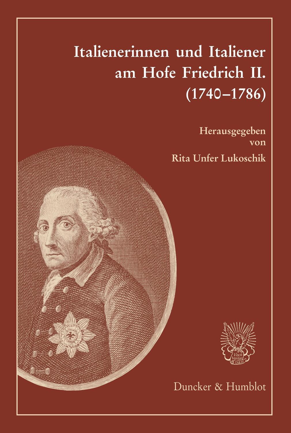 Cover: 9783428121991 | Italienerinnen und Italiener am Hofe Friedrich II. (1740¿1786). | Buch