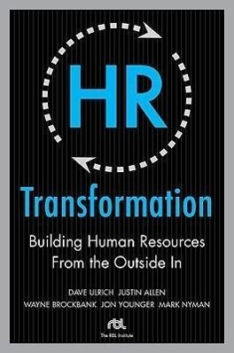 Cover: 9780071638708 | HR Transformation: Building Human Resources from the Outside in | Buch