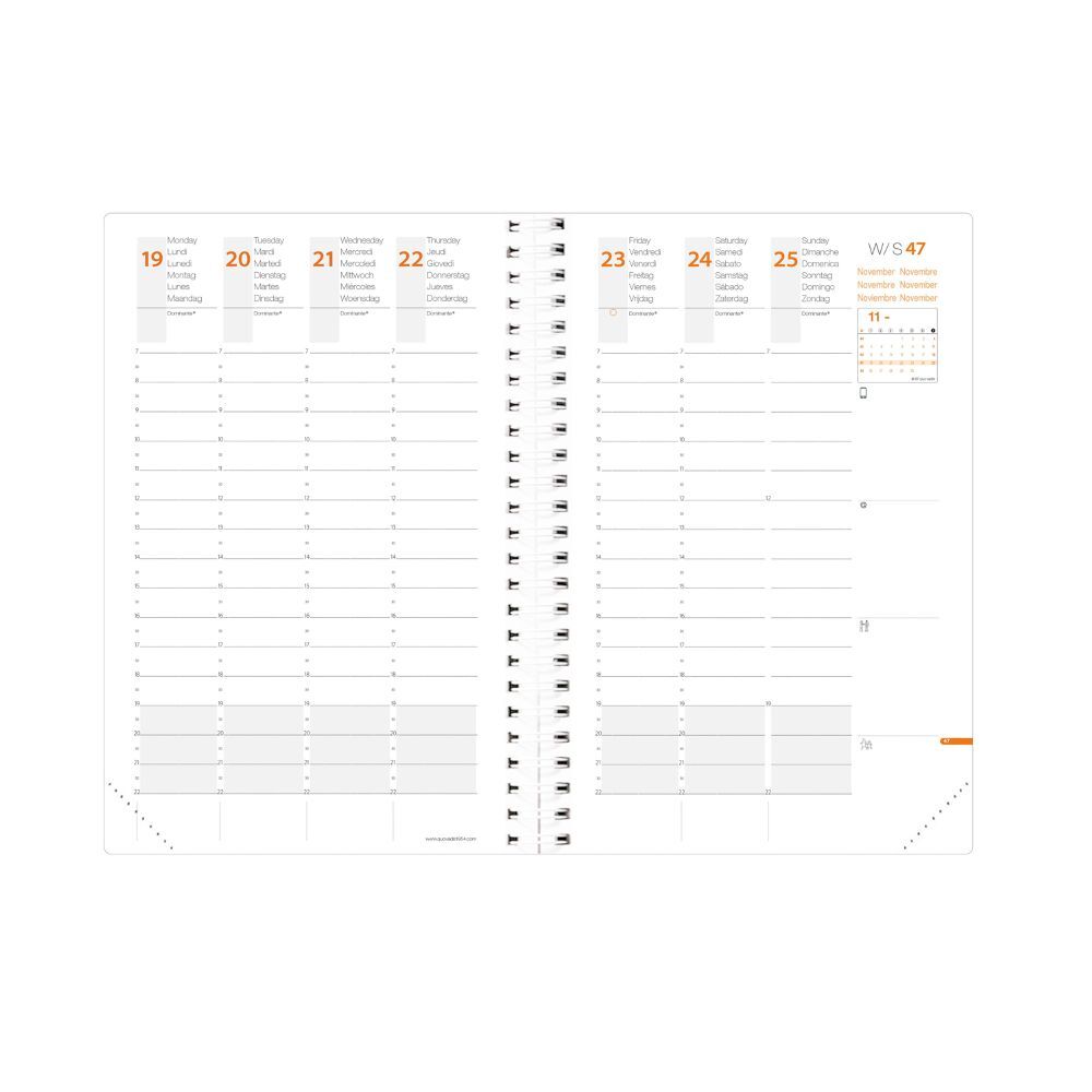 Bild: 3371010426669 | Time&amp;Life ML Large Kupfer | Terminkalender Taschenformat | Kalender