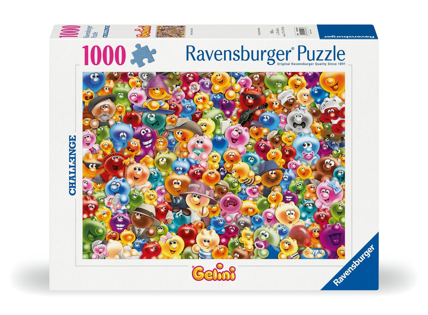 Cover: 4005555004936 | Ravensburger Puzzle 12000493 - Ganz viel Gelini - 1000 Teile Puzzle...