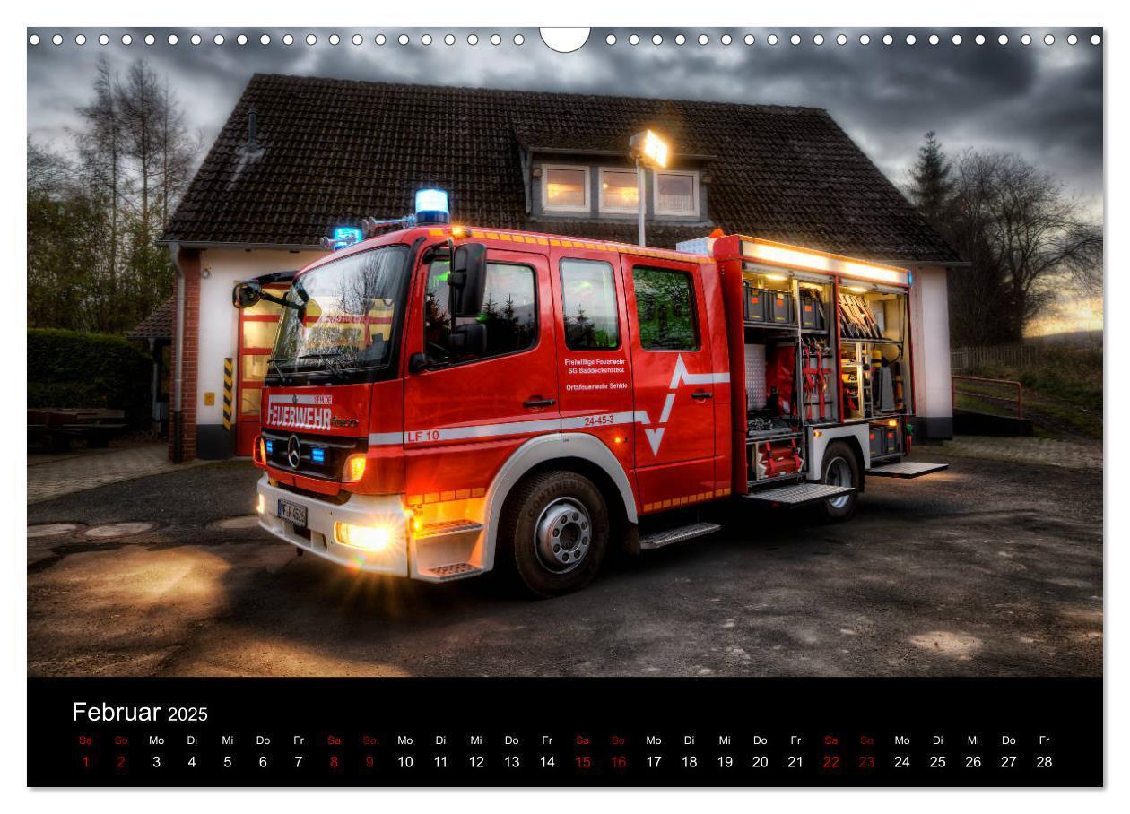 Bild: 9783435422234 | Feuerwehr und Rettungsdienst (Wandkalender 2025 DIN A3 quer),...