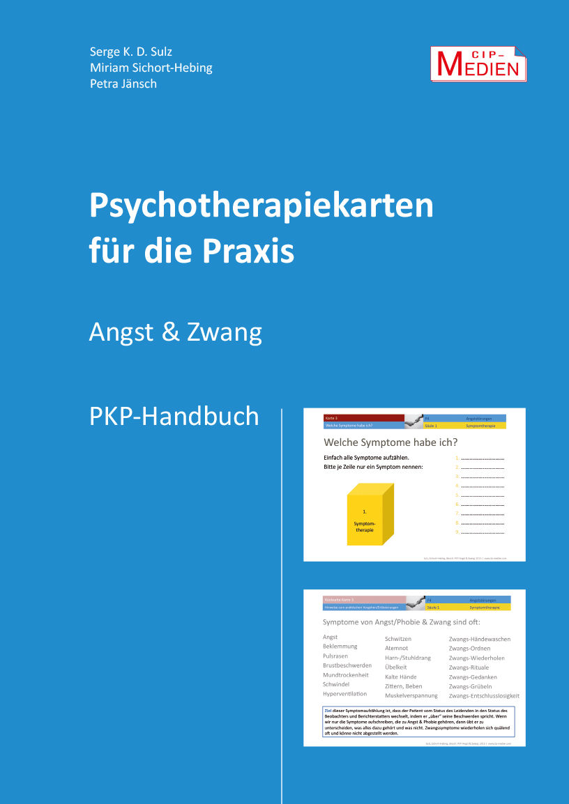 Cover: 9783862940349 | Psychotherapiekarten für die Praxis Angst &amp; Zwang | Jänsch | Buch