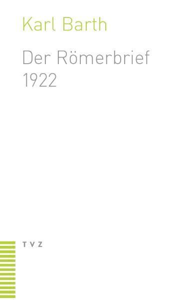 Cover: 9783290113636 | Der Römerbrief | Zweite Fassung (1922) | Karl Barth | Taschenbuch