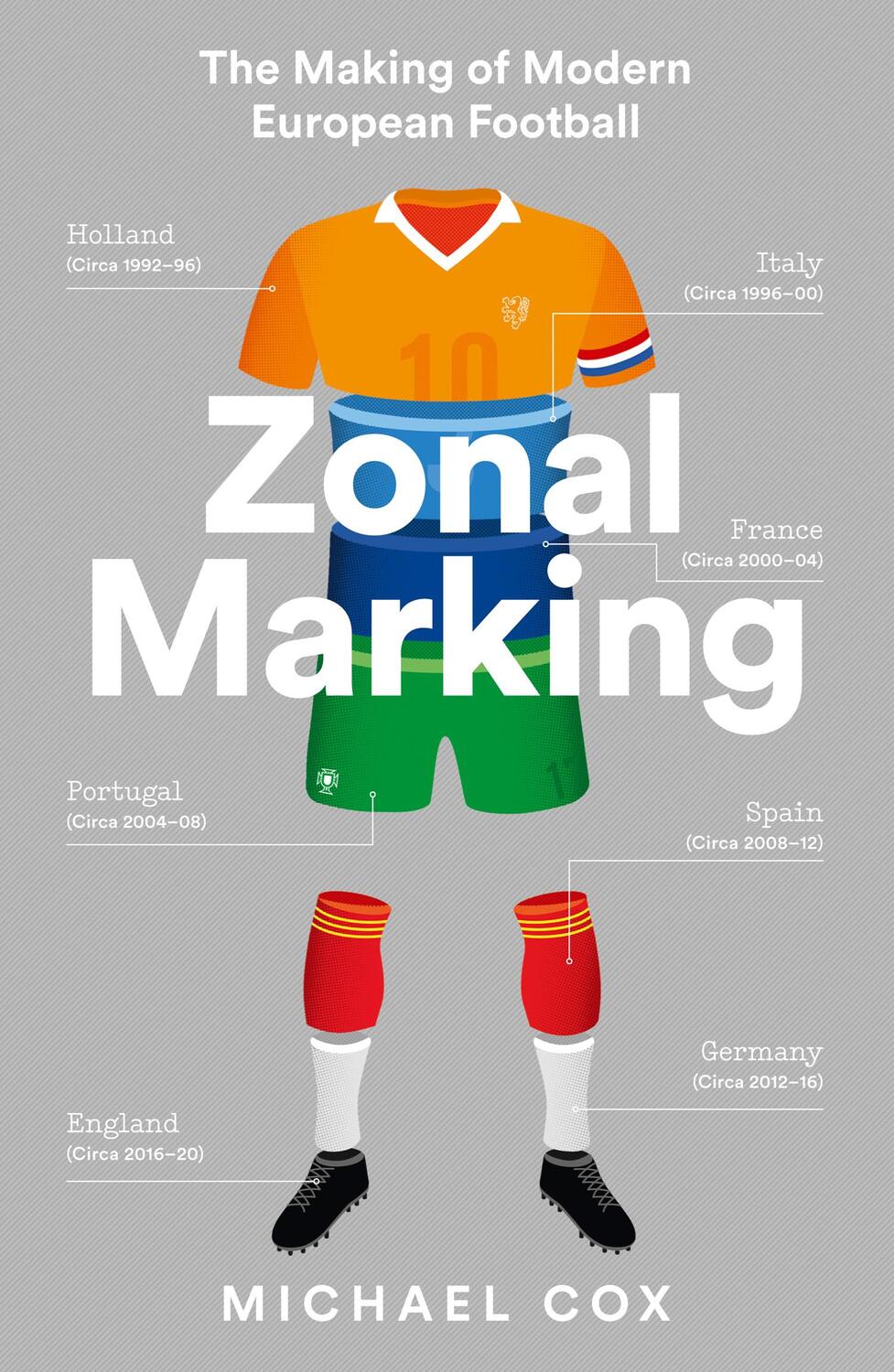 Cover: 9780008291174 | Zonal Marking | The Making of Modern European Football | Michael Cox