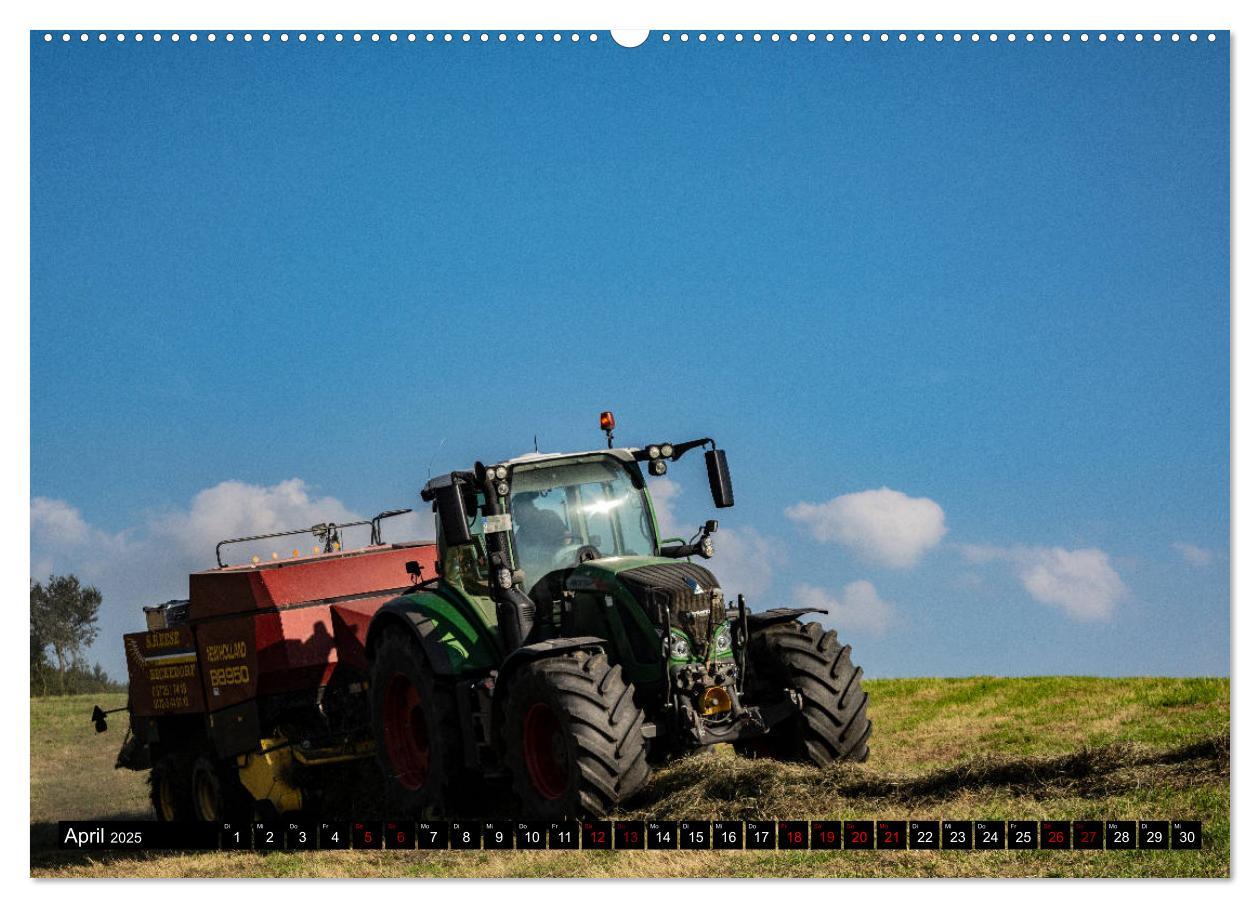 Bild: 9783435309641 | Landtechnik 2025 (Wandkalender 2025 DIN A2 quer), CALVENDO...