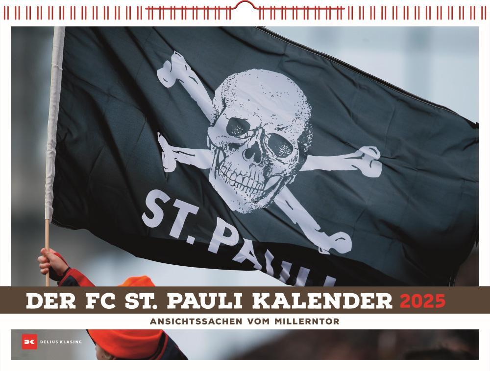 Cover: 9783667128065 | Der FC St. Pauli Kalender 2025 | Ansichten vom Millerntor | Kalender
