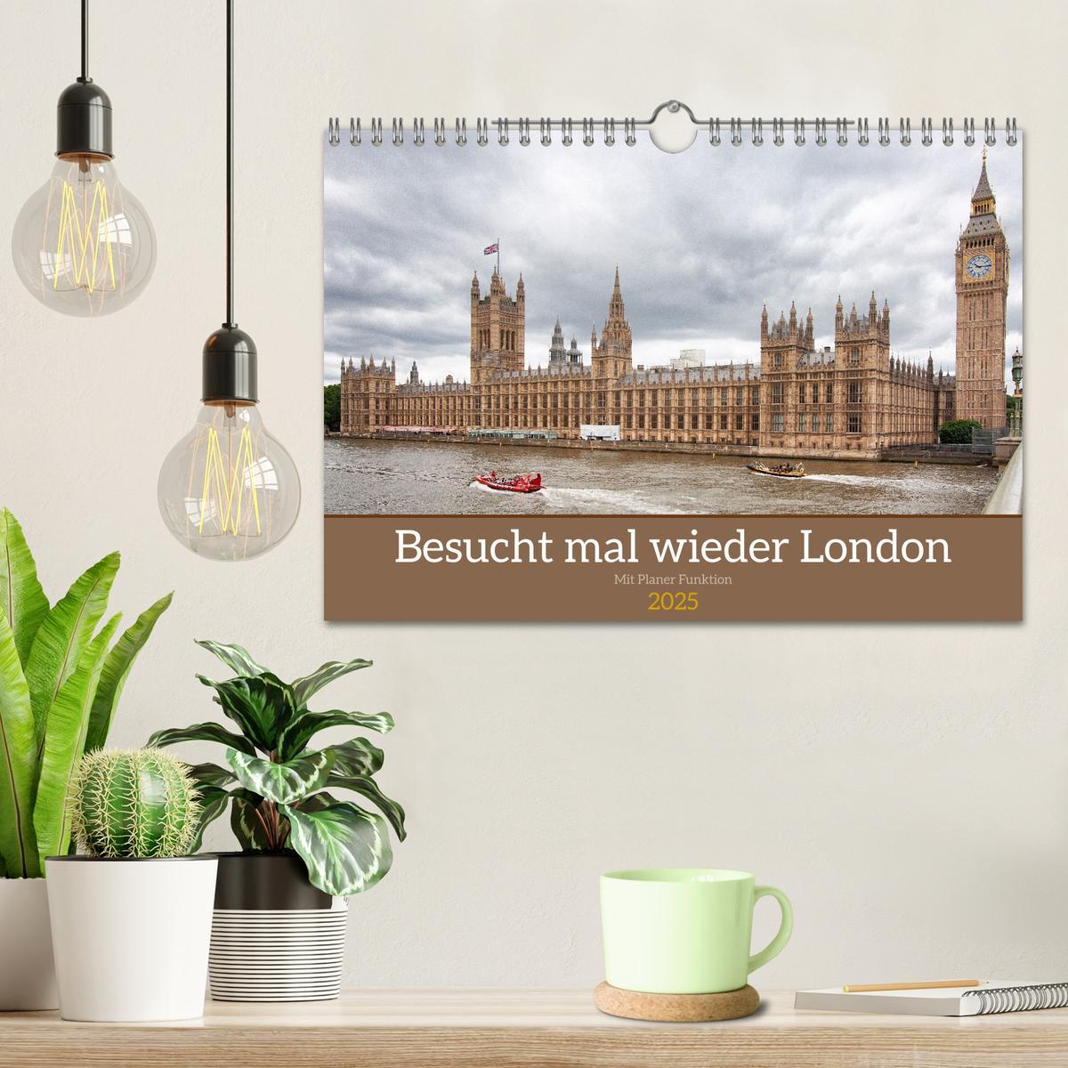 Bild: 9783383934261 | Besucht mal wieder London (Wandkalender 2025 DIN A4 quer), CALVENDO...