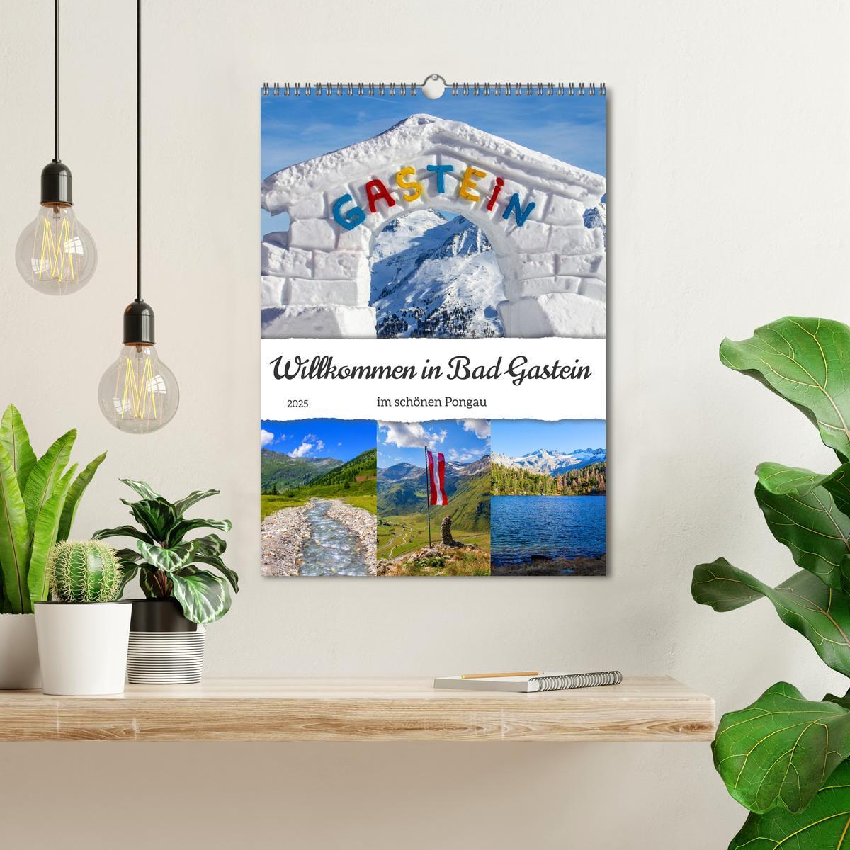 Bild: 9783435843473 | Willkommen in Bad Gastein (Wandkalender 2025 DIN A3 hoch), CALVENDO...