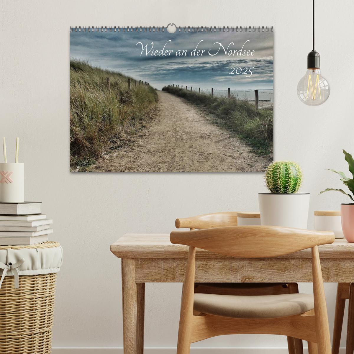 Bild: 9783435510047 | Wieder an der Nordsee (Wandkalender 2025 DIN A3 quer), CALVENDO...