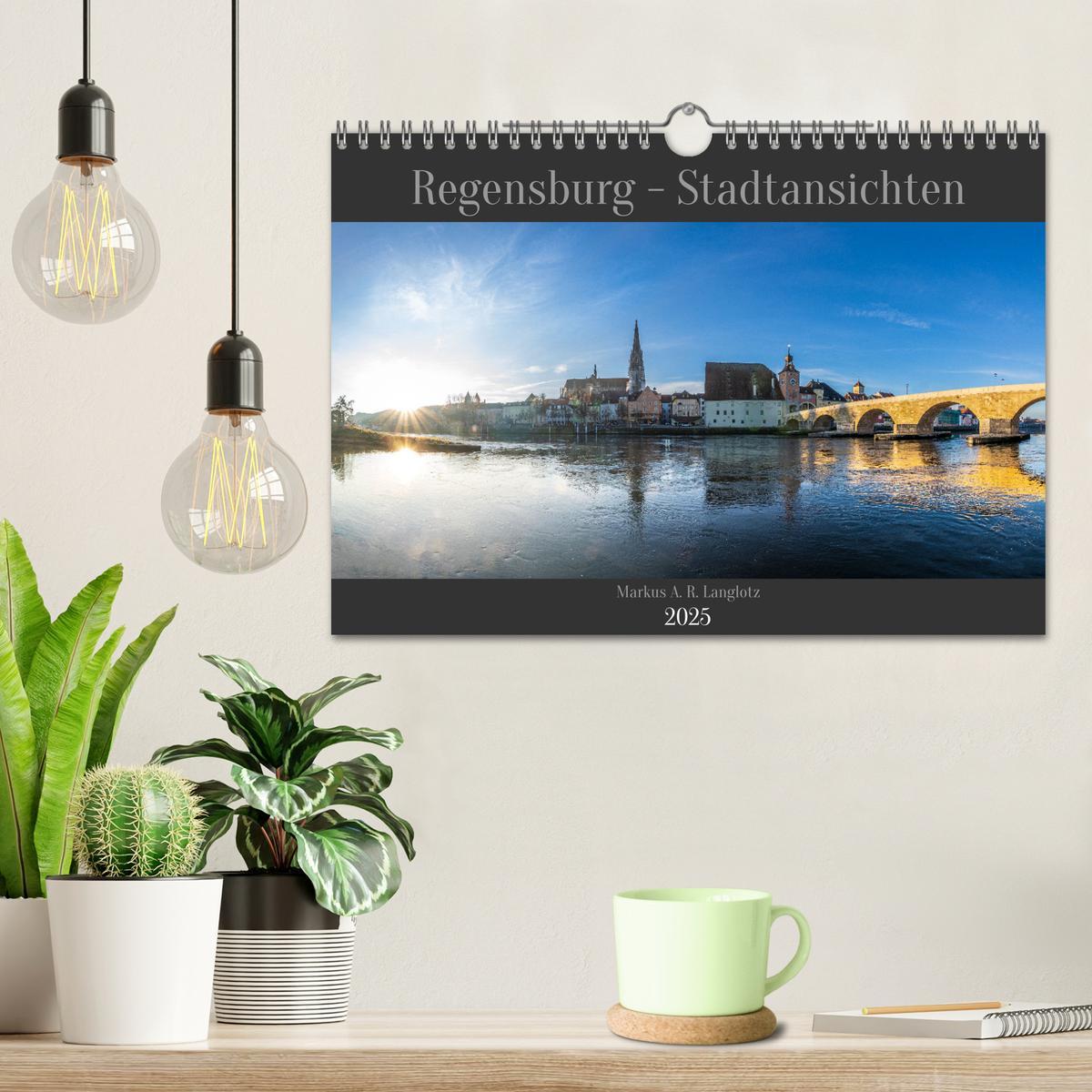 Bild: 9783435019618 | Regensburg - Stadtansichten (Wandkalender 2025 DIN A4 quer),...