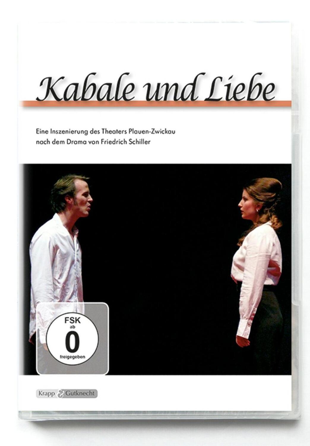 Cover: 9783941206113 | Kabale und Liebe. DVD-Video | Theaterinszenierung | Schiller | DVD