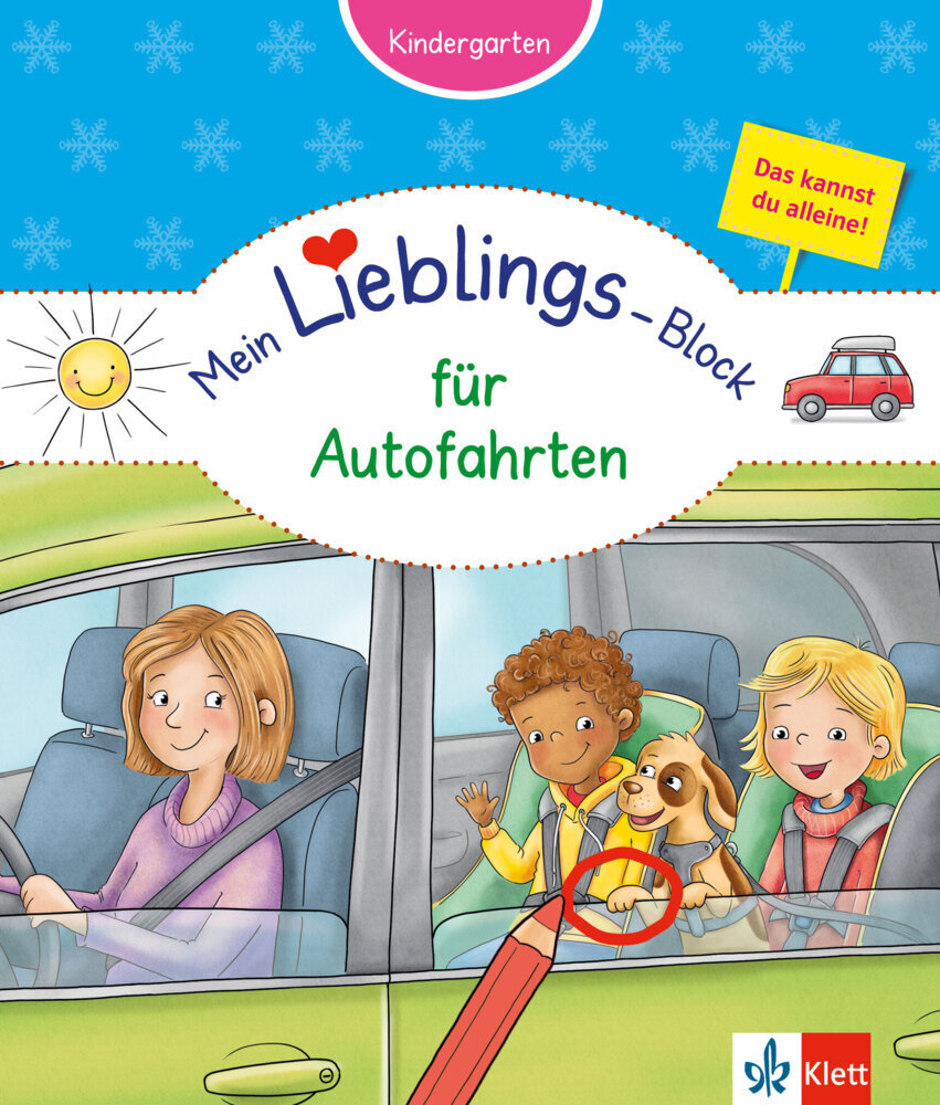 Cover: 9783129497166 | Klett Mein Lieblings-Block für Autofahrten | Taschenbuch | 96 S.