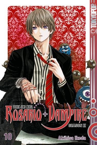 Cover: 9783842003880 | Rosario + Vampire Season II 10 | Die Kriegserklärung | Akihisa Ikeda
