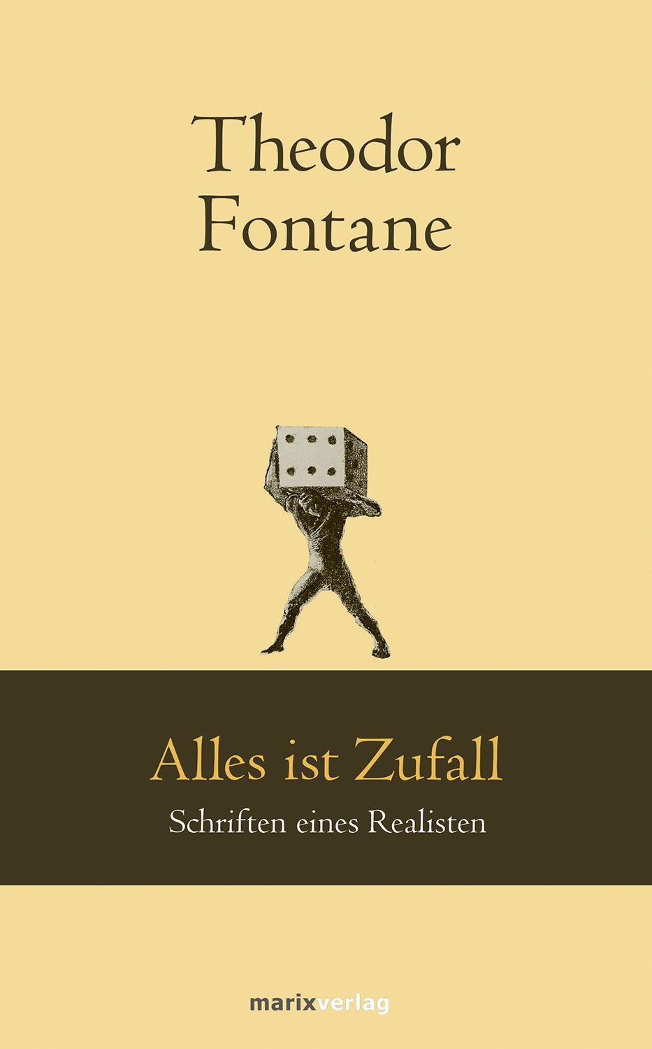 Cover: 9783737411073 | Alles ist Zufall | Schriften eines Realisten | Theodor Fontane | Buch