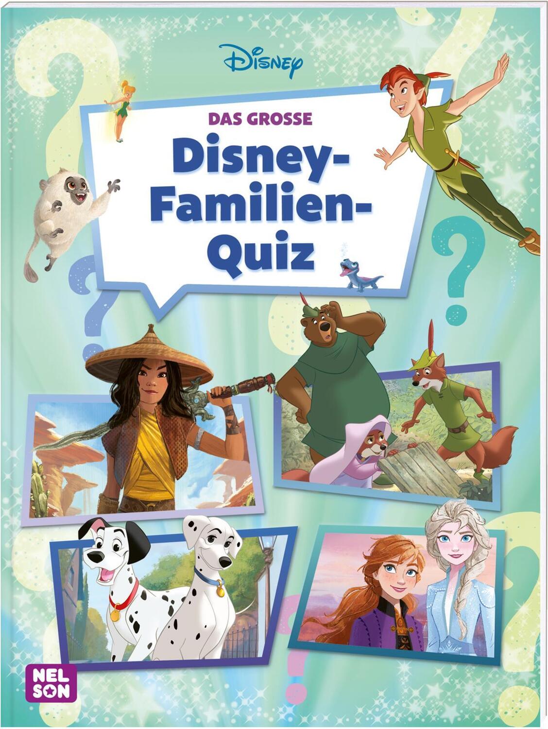 Cover: 9783845121536 | Disney Kreative Beschäftigung: Das große Disney-Familien-Quiz | Buch
