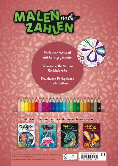 Bild: 9783473489169 | Ravensburger Malen nach Zahlen Mindful Moments - Malen und...