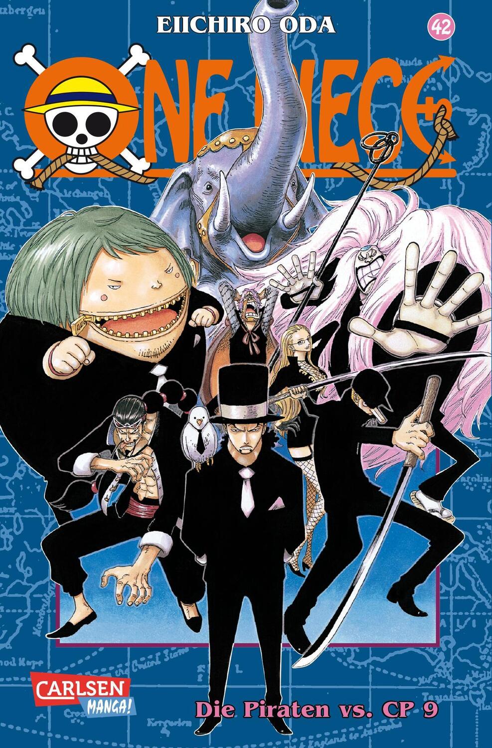 Cover: 9783551758125 | One Piece 42. Die Piraten vs. CP | Eiichiro Oda | Taschenbuch | 2007
