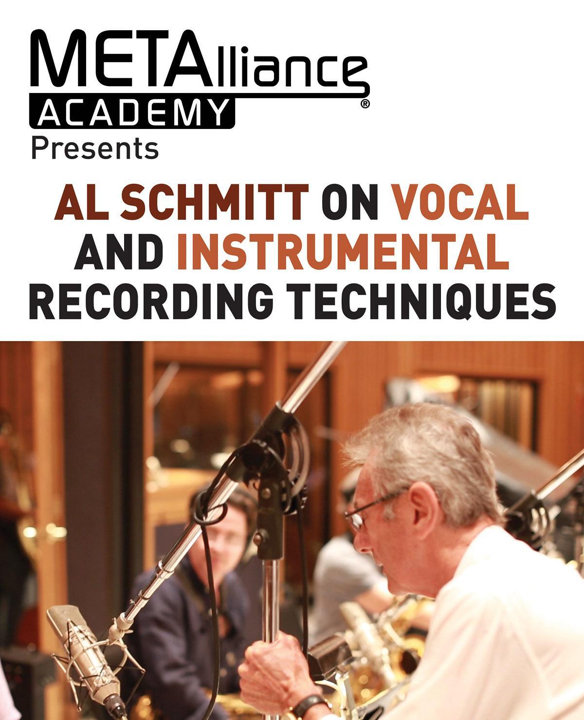 Cover: 888680684419 | Al Schmitt on Vocal and Instrumental Recording Techniques | Al Schmitt