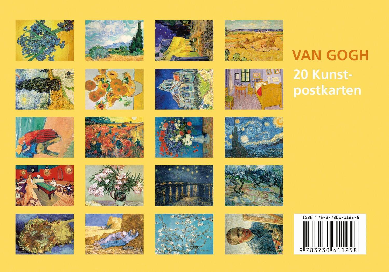 Bild: 9783730611258 | Postkarten-Set Vincent van Gogh | Stück | Deutsch | 2022
