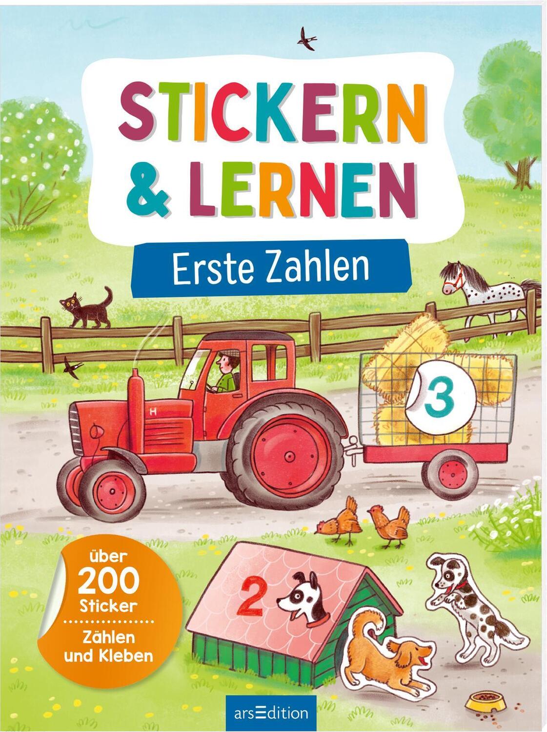 Cover: 9783845851709 | Stickern &amp; Lernen - Erste Zahlen | Taschenbuch | 40 S. | Deutsch