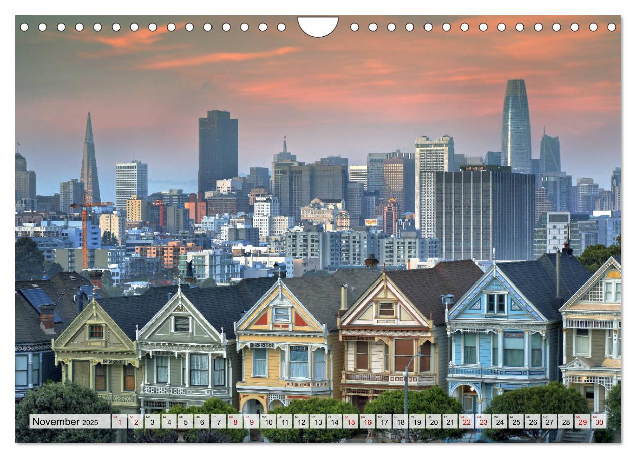 Bild: 9783435110339 | San Francisco - City on the Bay (Wandkalender 2025 DIN A4 quer),...