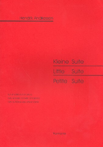Cover: 9789043136372 | Kleine Suite | Hendrik Andriessen | Buch | Harmonia