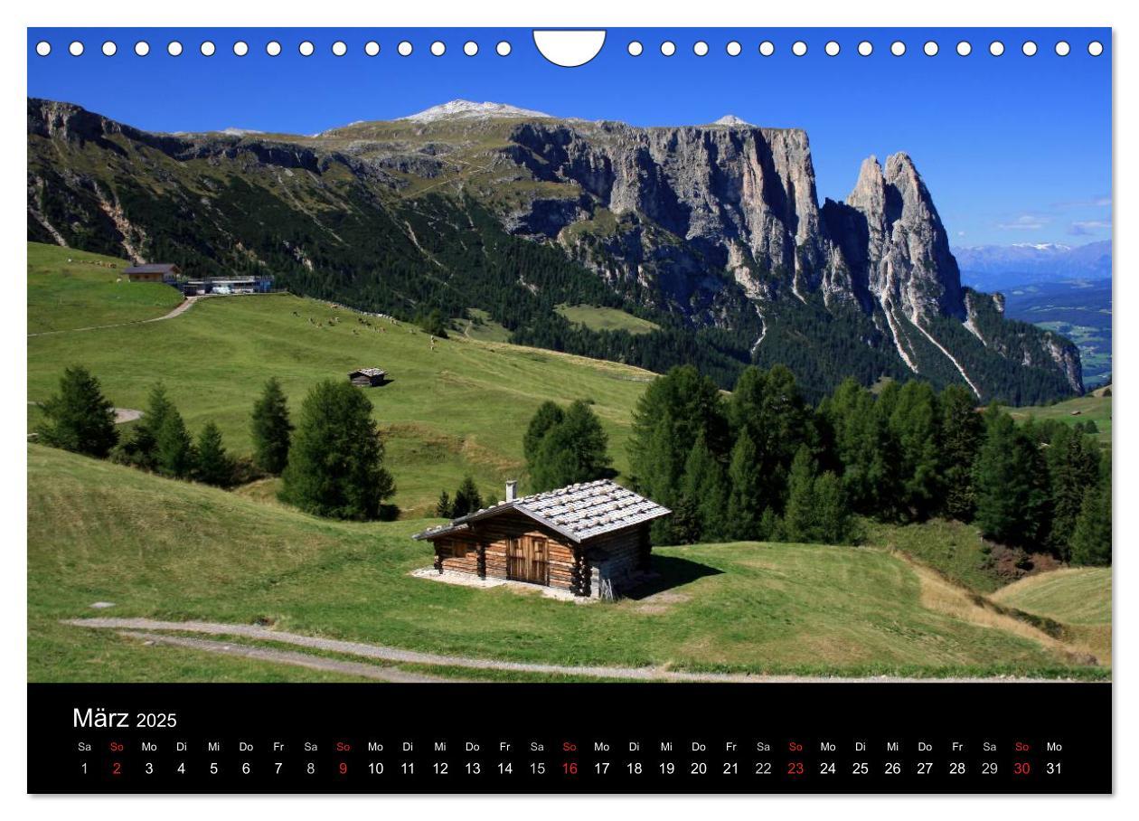 Bild: 9783435474233 | Alpe di Siusi - Seiser Alm (Wandkalender 2025 DIN A4 quer),...