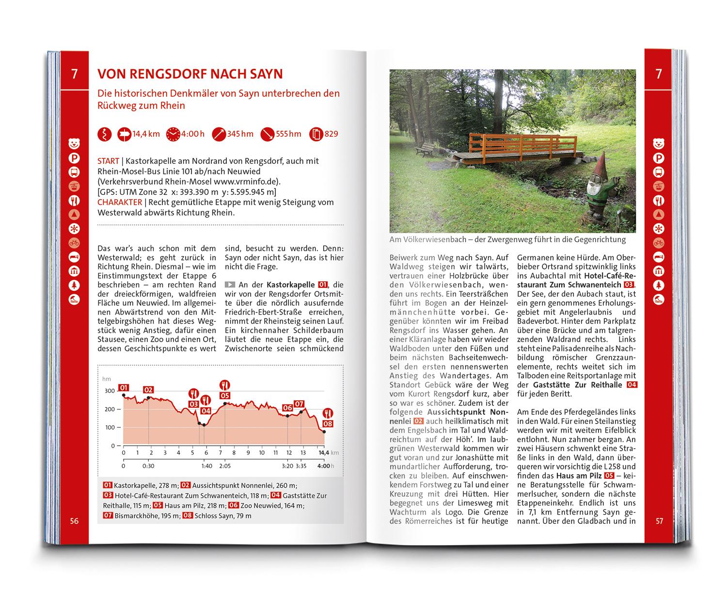 Bild: 9783991218418 | KOMPASS Wanderführer Rheinsteig RheinBurgenWeg, 34 Etappen mit...