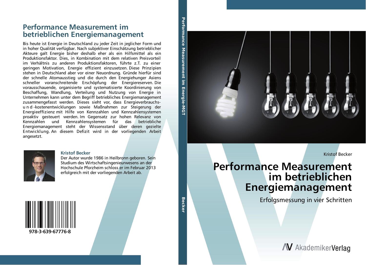 Cover: 9783639677768 | Performance Measurement im betrieblichen Energiemanagement | Becker