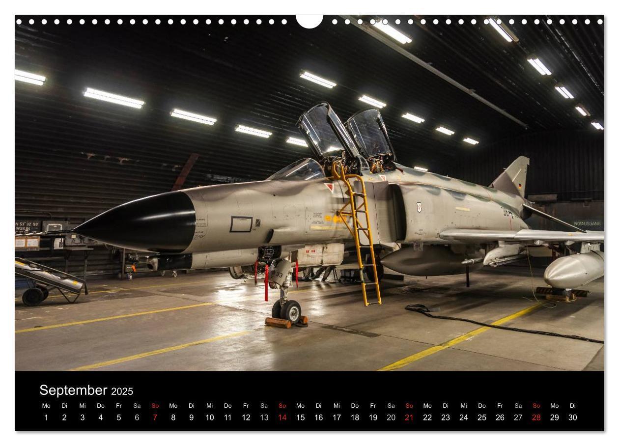 Bild: 9783435714179 | Phantoms bei der Luftwaffe (Wandkalender 2025 DIN A3 quer),...