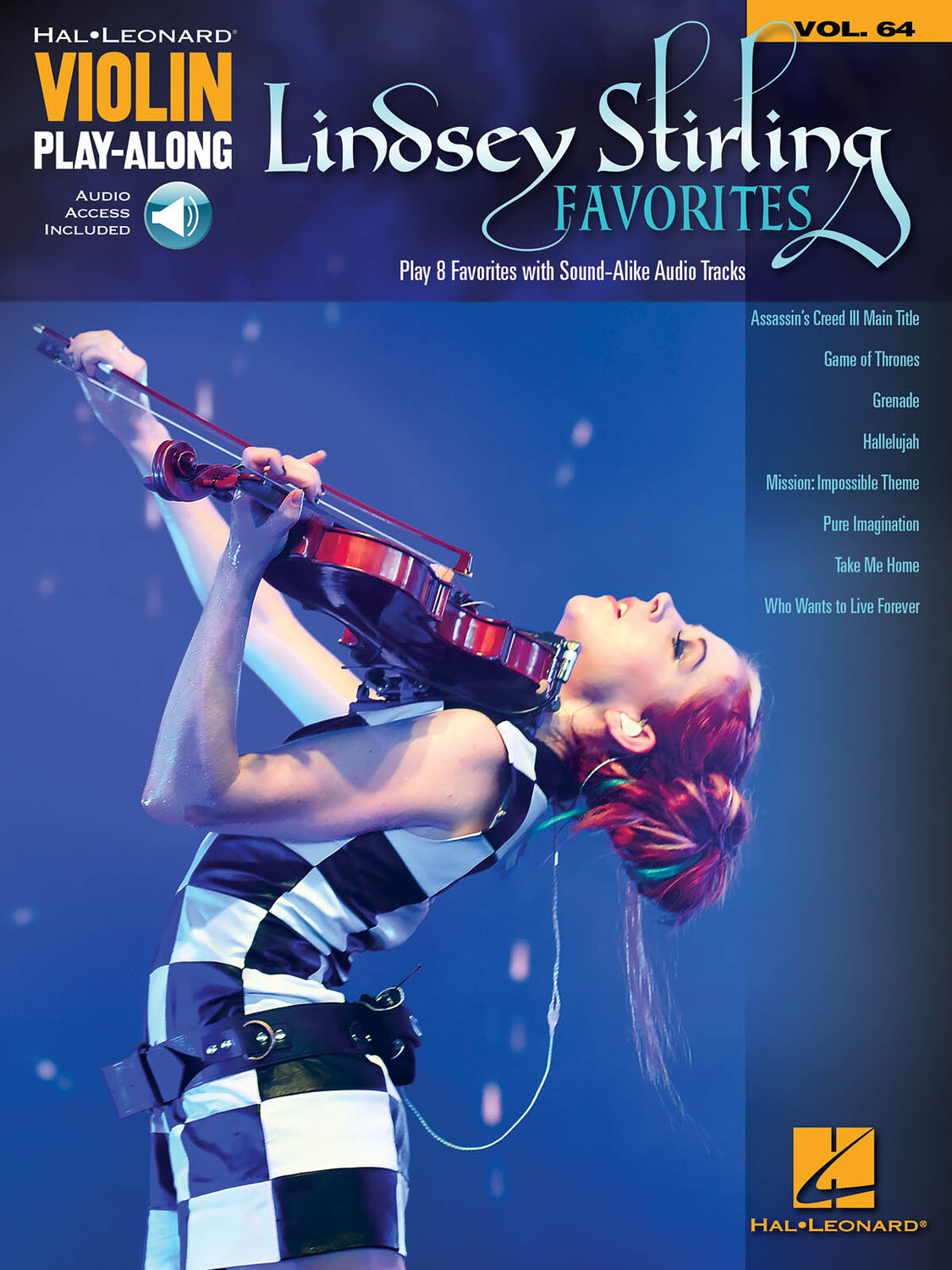 Cover: 888680618926 | Lindsey Stirling Favorites | Violin Play-Along Volume 64 | 2016