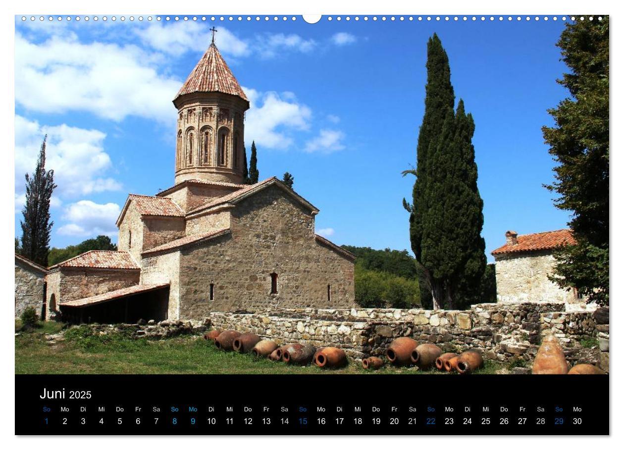 Bild: 9783435460472 | Georgien (Wandkalender 2025 DIN A2 quer), CALVENDO Monatskalender