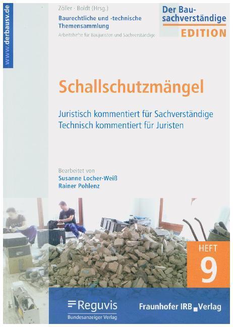 Cover: 9783846210277 | Schallschutzmängel | Rainer Pohlenz (u. a.) | Buch | 2019