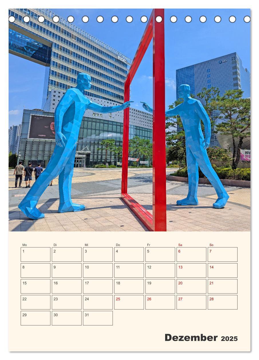 Bild: 9783457205358 | Entdecke Seoul (Tischkalender 2025 DIN A5 hoch), CALVENDO...