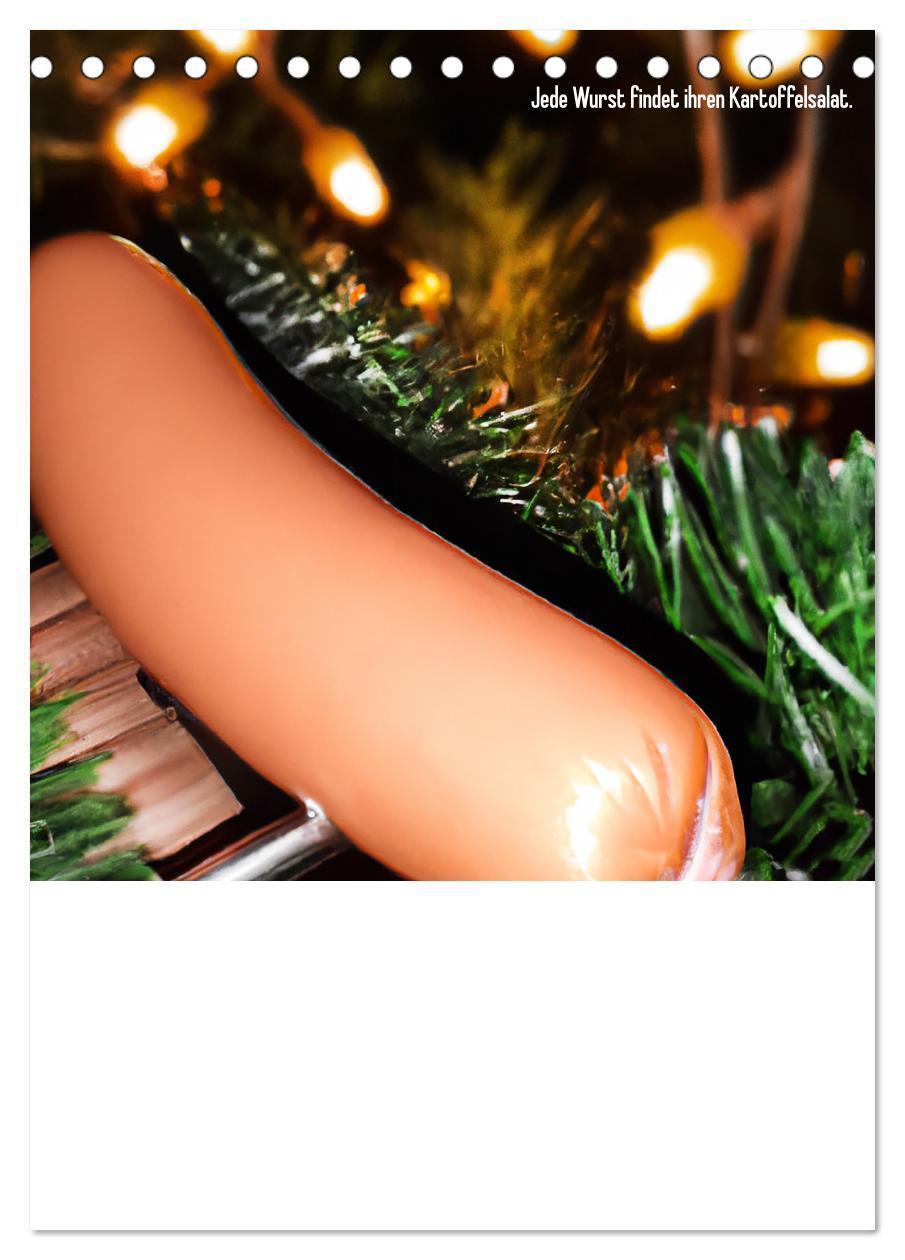 Bild: 9783435880546 | Ist mir Wurst Kalender (Tischkalender 2025 DIN A5 hoch), CALVENDO...