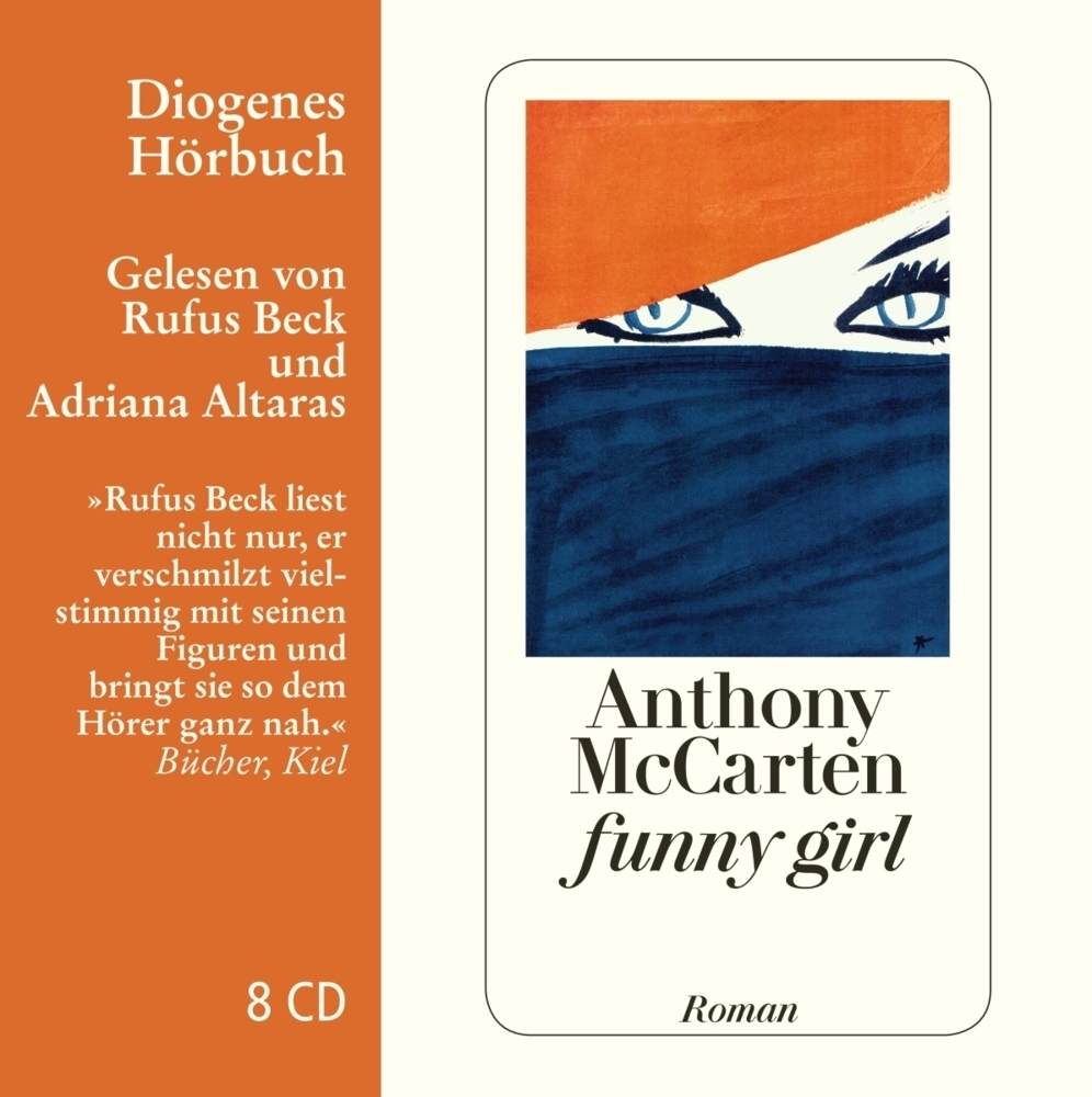 Cover: 9783257803426 | funny girl, 8 Audio-CD | Anthony McCarten | Audio-CD | 2014 | Diogenes