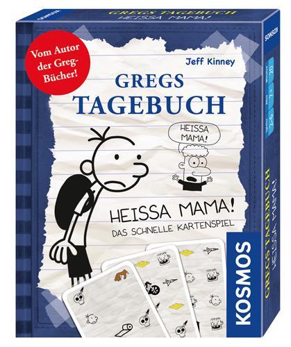 Cover: 4002051741624 | Gregs Tagebuch - Heissa Mama! | Das schnelle Kartenspiel | Jeff Kinney