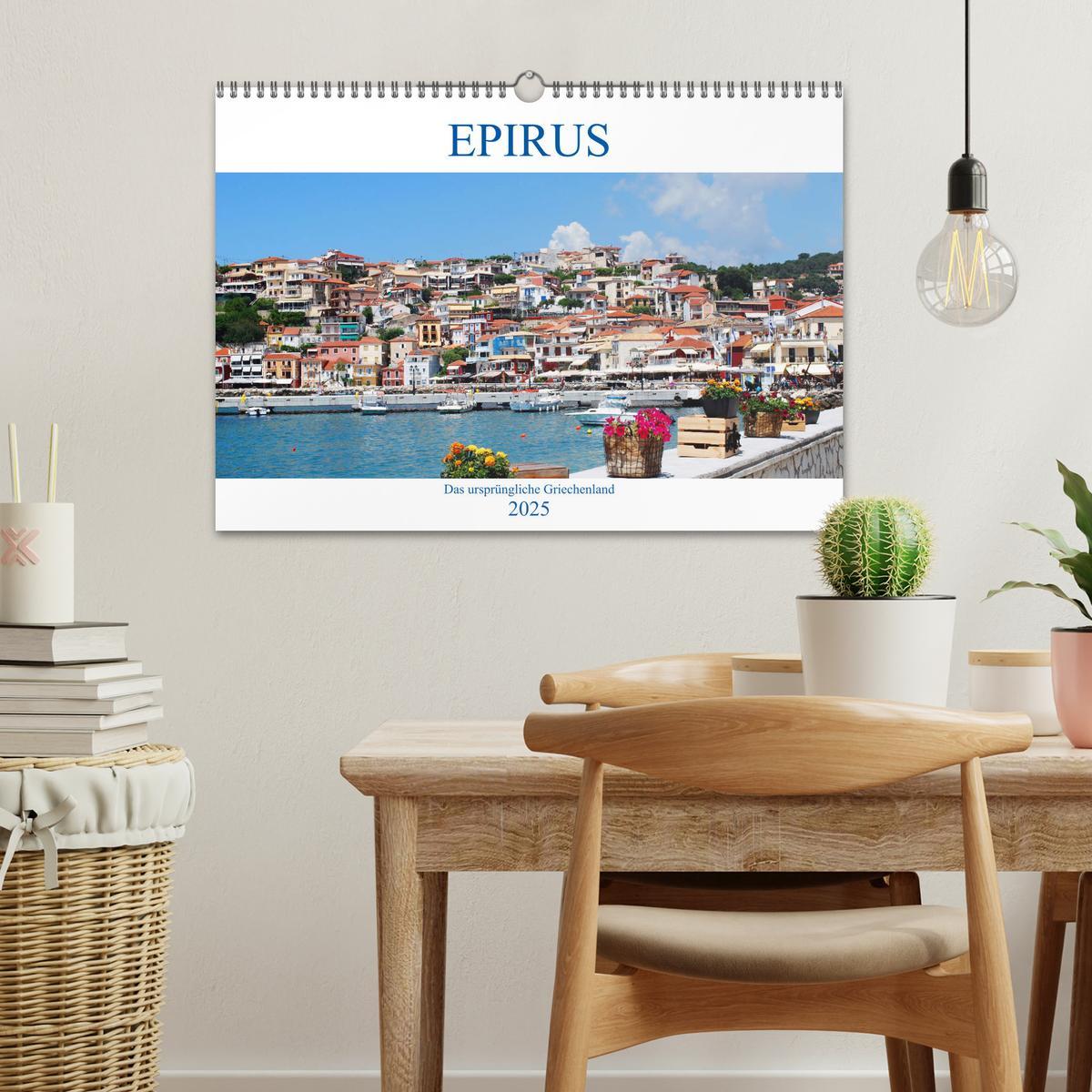 Bild: 9783435305858 | Epirus - Das ursprüngliche Griechenland (Wandkalender 2025 DIN A3...