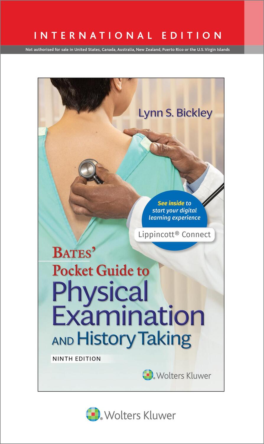 Cover: 9781975152420 | Bates' Pocket Guide to Physical Examination and History Taking | Buch
