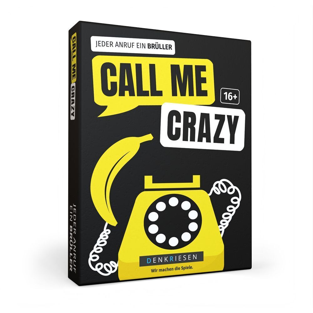 Cover: 4260528095445 | Denkriesen - CALL ME CRAZY - "Jeder Anruf ein Brüller." (Spiel)