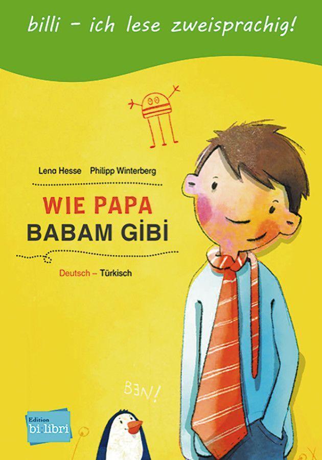 Cover: 9783192995972 | Wie Papa. Kinderbuch Deutsch-Türkisch | Lena Hesse (u. a.) | Buch