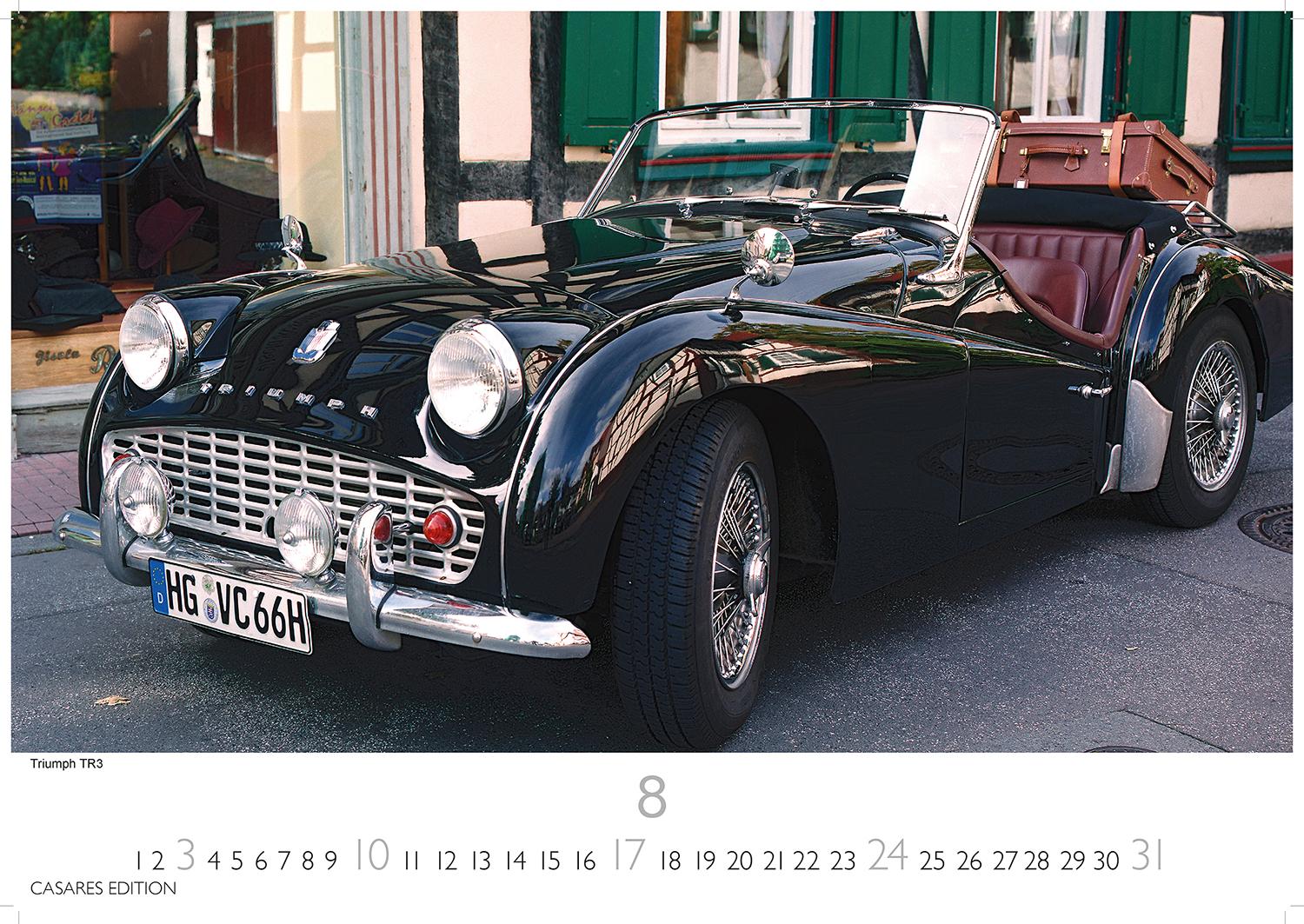 Bild: 9781835240977 | British Classic Cars 2025 S 24x35cm | Kalender | 14 S. | Deutsch