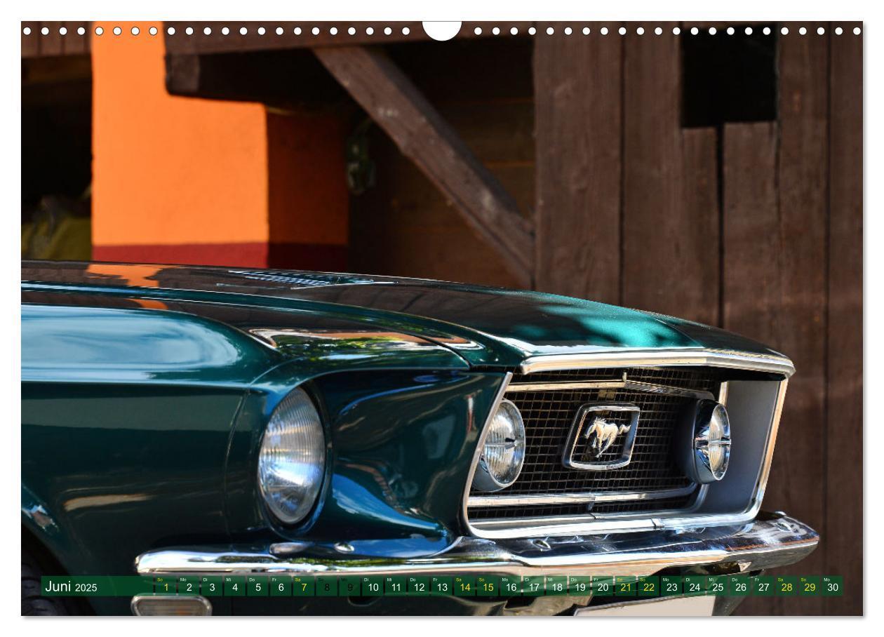 Bild: 9783435029099 | Ein Pony zum verlieben - Ford Mustang 1968 (Wandkalender 2025 DIN...