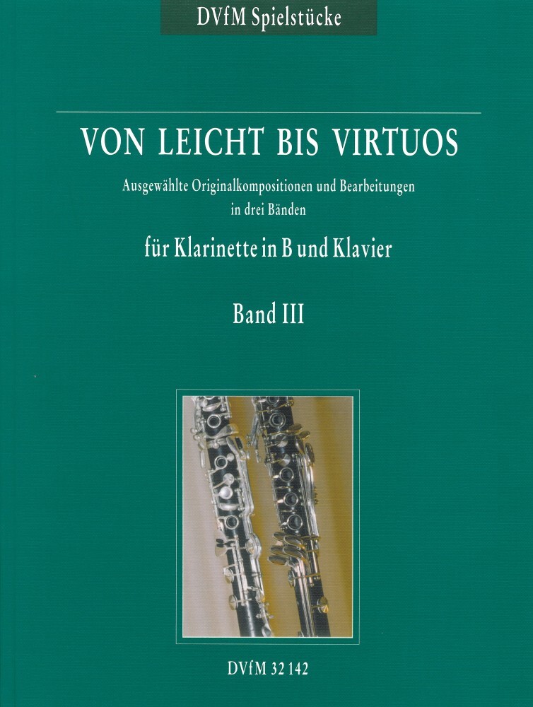 Cover: 9790200426755 | Von leicht bis virtuos Band 3 | Breitkopf & Härtel | EAN 9790200426755