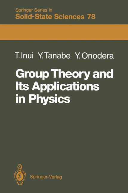 Cover: 9783540604457 | Group Theory and Its Applications in Physics | Teturo Inui (u. a.)