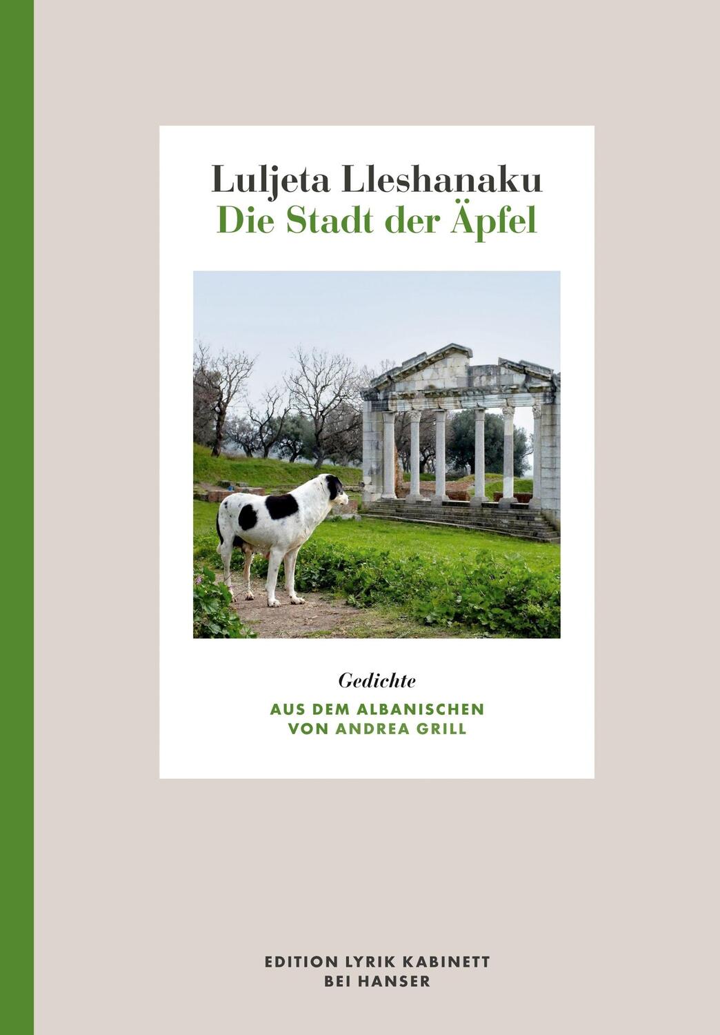Cover: 9783446270800 | Die Stadt der Äpfel | Gedichte. Edition Lyrik Kabinett | Lleshanaku