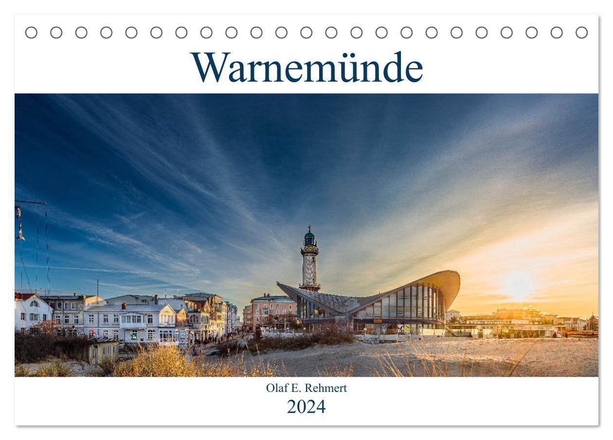 Cover: 9783675623101 | Warnemünde by Olaf Rehmert (Tischkalender 2024 DIN A5 quer),...