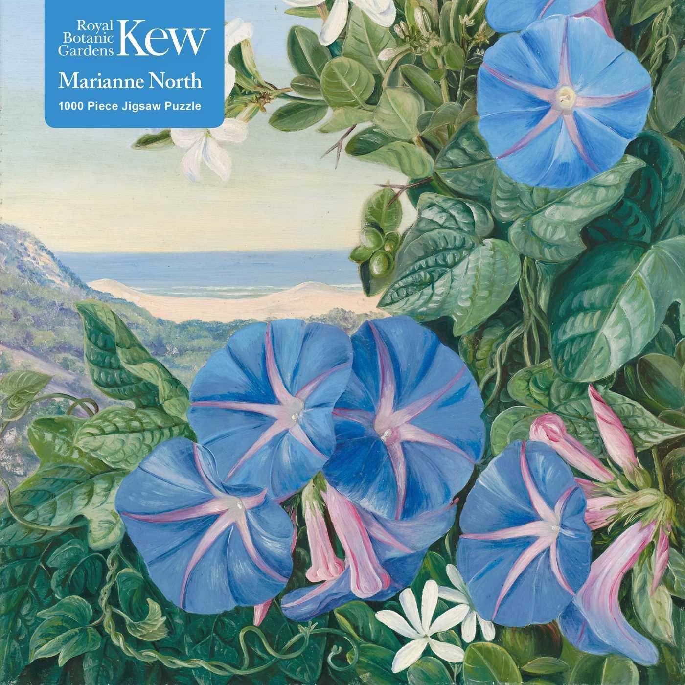 Cover: 9781839644962 | Adult Jigsaw Puzzle Kew: Marianne North: Amatungula and Blue...