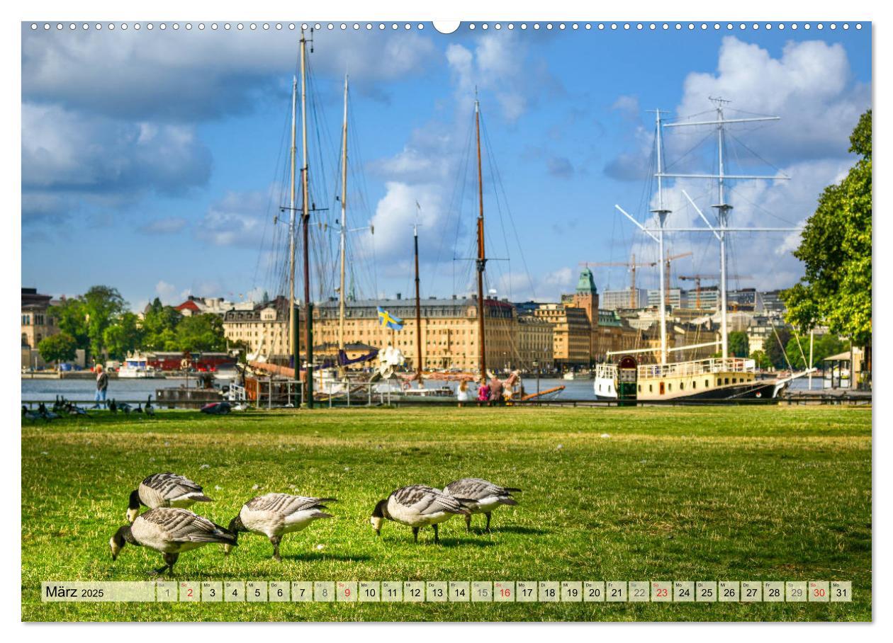 Bild: 9783435105366 | Stockholm - Maritime Ansichten (Wandkalender 2025 DIN A2 quer),...