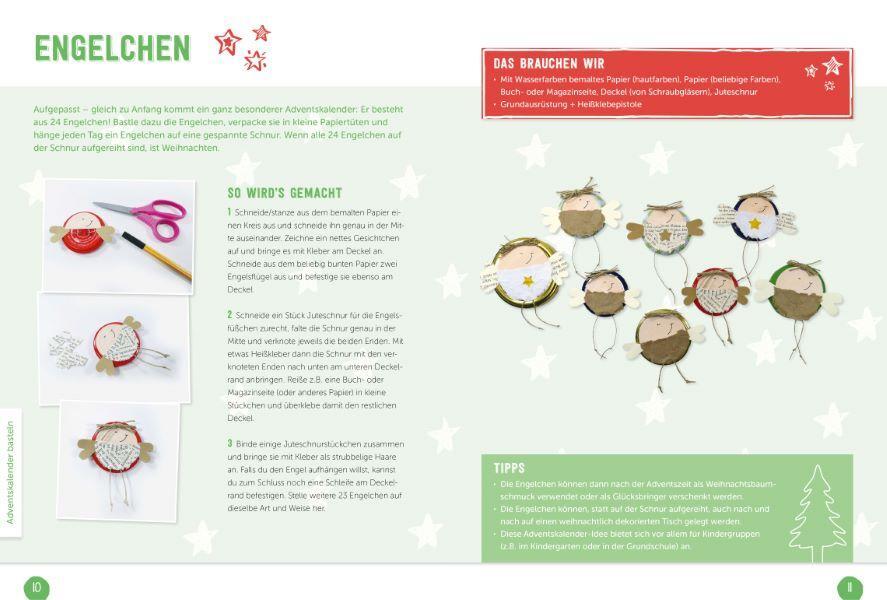 Bild: 9783841102775 | Bunte Weihnachtsbastelei | Über 60 nachhaltige Ideen für Kinder | Buch